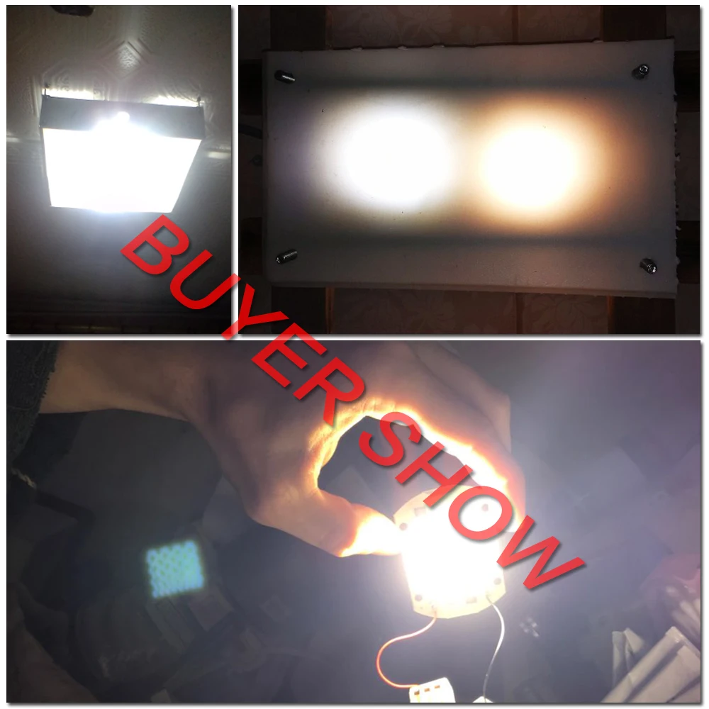 Cob LED Chip 220 В 110 50 Вт 30 20 10 проектор Светодиодная лампа без необходимости драйвер smic