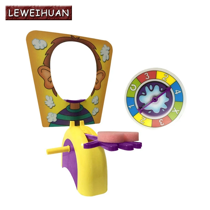 Pie Cake to Face Gags Practical Jokes Fun Funny Gadgets Family Game
