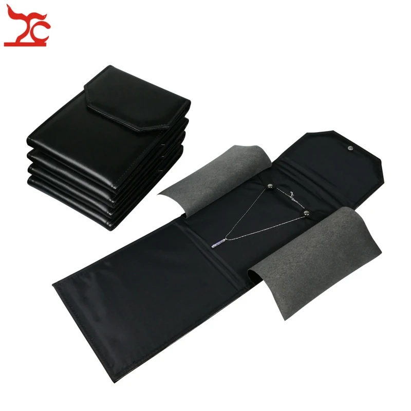 5 шт./лот чехол для хранения подвесных цепей кожзам груша органайзер ювелирных