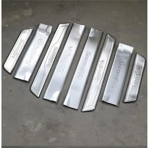 

High quality stainless steel internal Scuff Plate/Door Sill for Hyundai Santa Fe ix45 2013-2017 Car styling