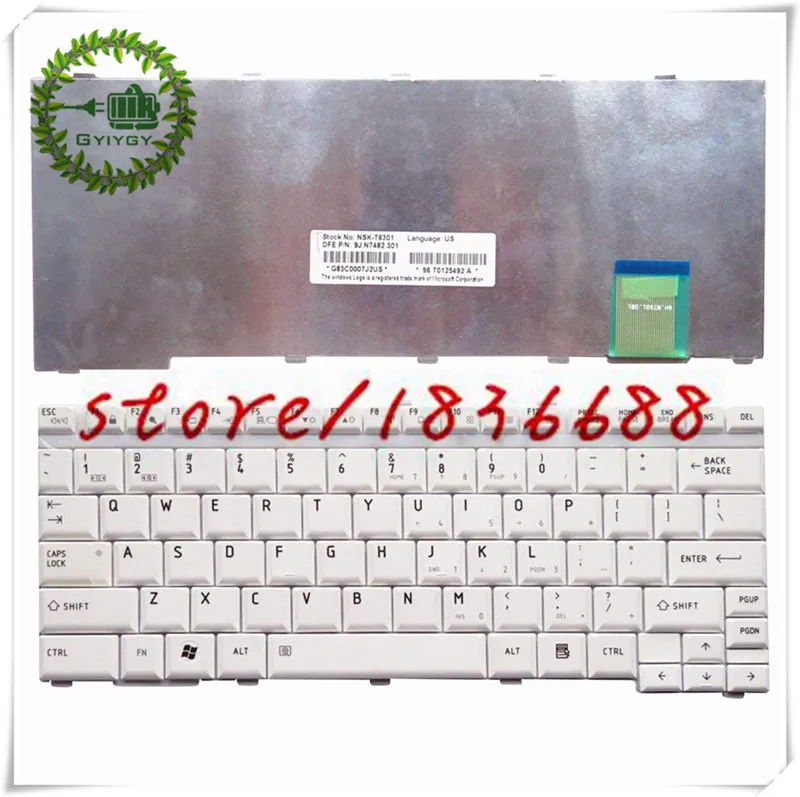 Клавиатура GYIYGY для ноутбука TOSHIBA U300 U305 M600 M601 M602 M606 M605 M608 M609 M708 | Компьютеры и офис