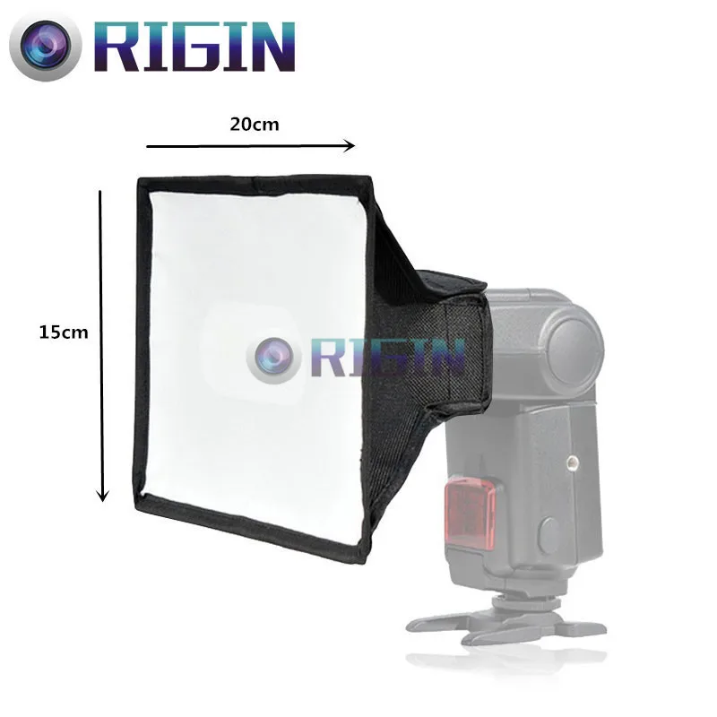 Camera flash Accessories Softbox SB1520 Size 15*20CM Portable Folding
