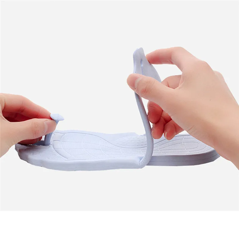  Women Men Summer Fashion Style Sandals Portable Slippers Beach Travel Slippers pantuflas terlik Mans footwear 40JA3013