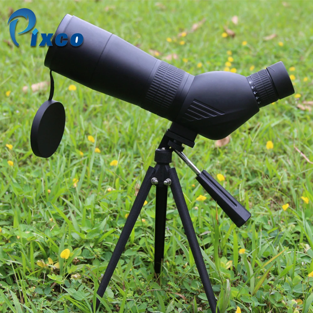 

20-60X60 Spotting Scope Bird watching Binoculars, Zoom Monocular Compact Telescope for Shooting Target with Tripod Phone Bracket