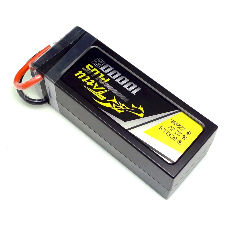 Новый литий полимерный аккумулятор Tattu Plus 22 2 в 25C 6S 10000 мАч с разъемом AS150 + XT150 для