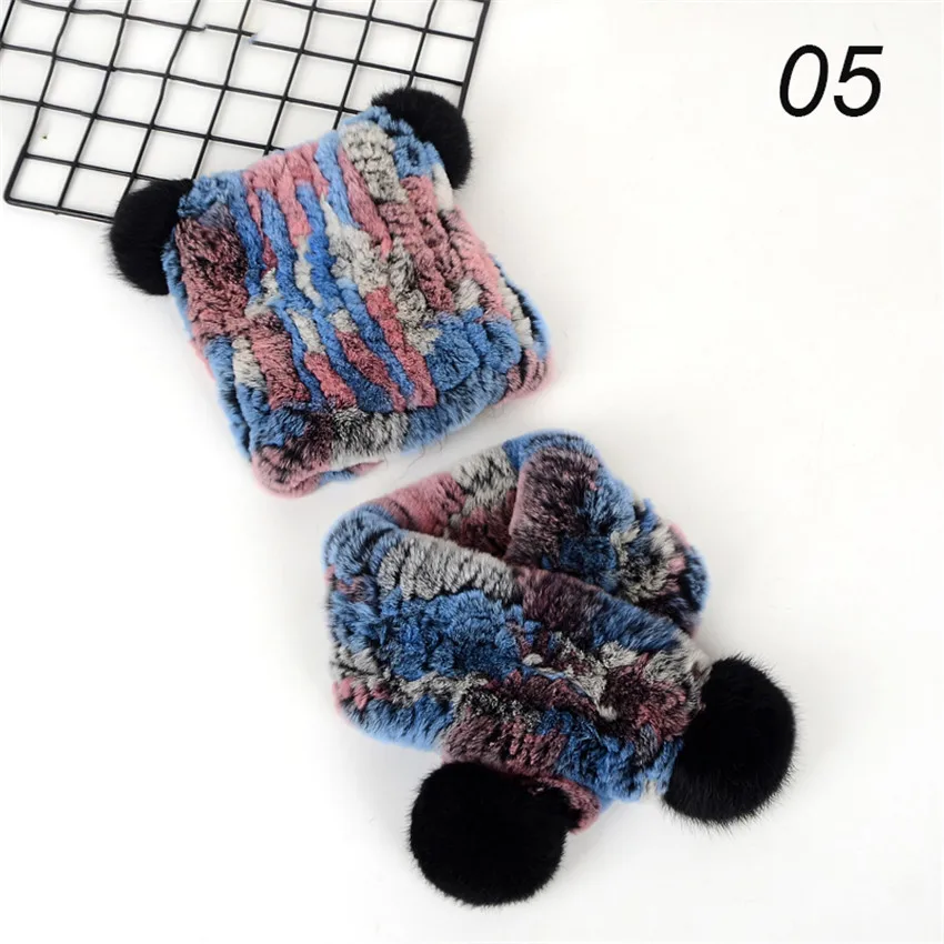 Fashion New Knitted Children Hat Scarf Two Piece Set Boys And Girls Hat Ball Hair Accessories For Children Warm Set