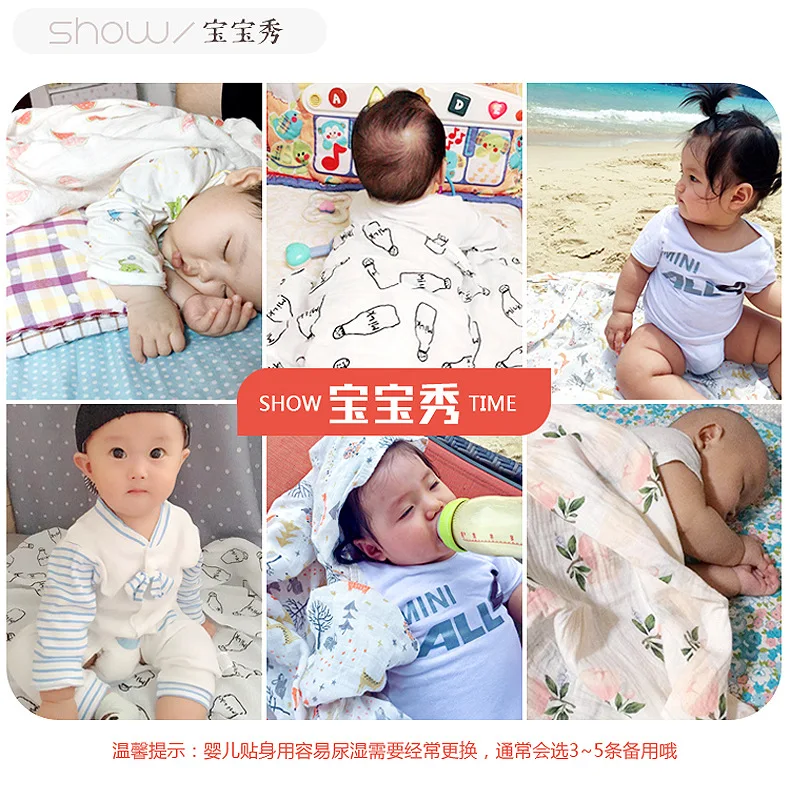 Муслиновые пеленки для новорожденных, качественные детские многофункциональные хлопковые одеяла для младенцев, 120*120 см