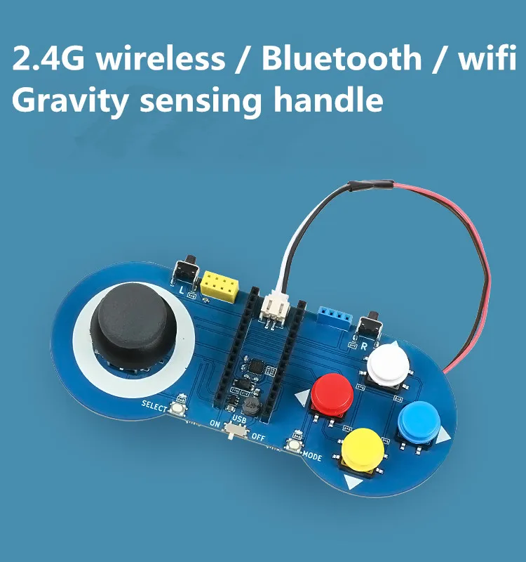 DIY 2 4G беспроводной/Bluetooth/Wi-Fi гравитационный датчик ручки Поддержка Keywish / Emakefun