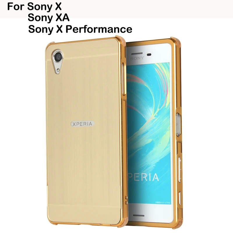 Задняя крышка для Sony Xperia X f5121 F5122 XA F3111 F3113 F3115 чехол Performance f8132 Алюминий бампер Для