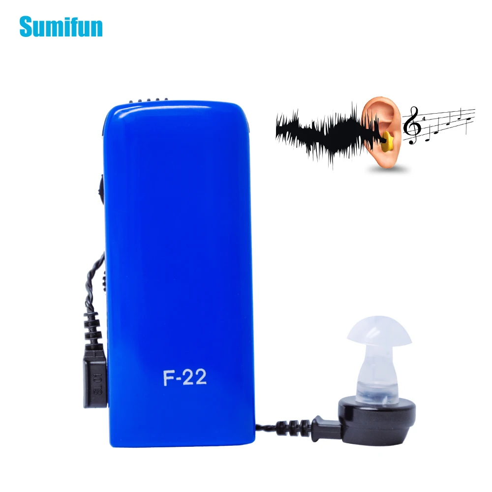 F 22 Professional Pocket Ear Hearing Aid Sound Amplifier Hearing Aid