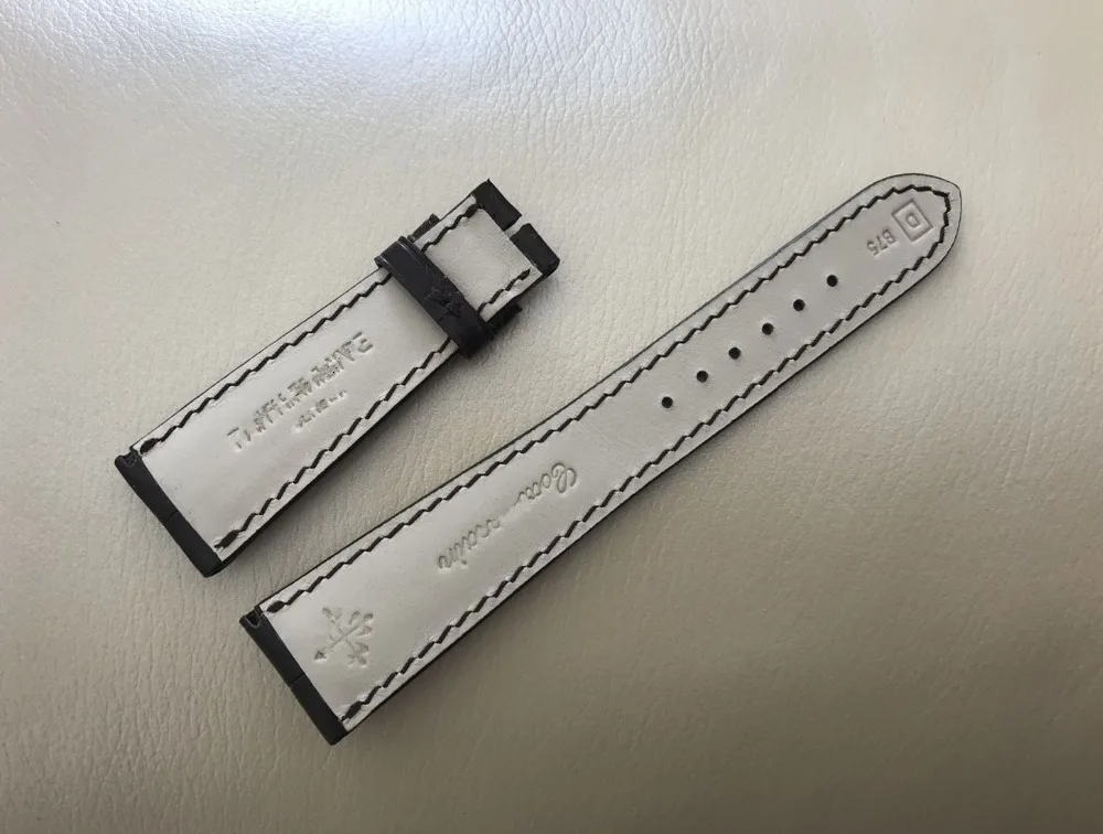 Подходит для ПП Patek Филипп кожаный ремешок комплекс синхронизации 5146R 53966000 кожа аллигатора