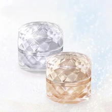 5 г золото/серебро яркий алмаз Акриловая банка для крема, лосьон маска многоразовые бутылки, косметическая упаковочная Косметическая банка порошок для ногтей