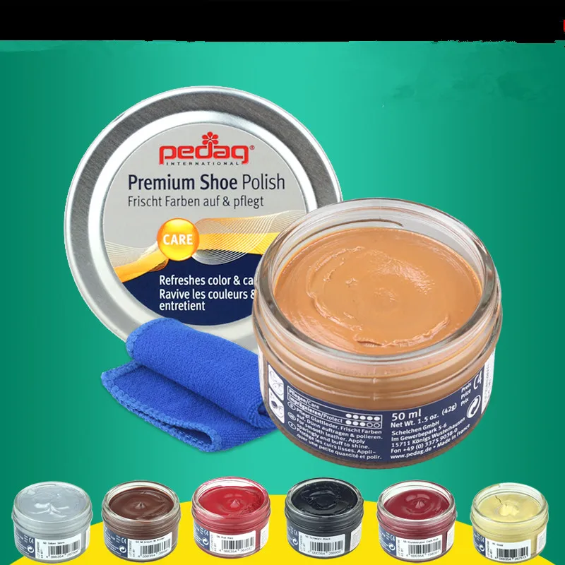 dye leather with shoe polish