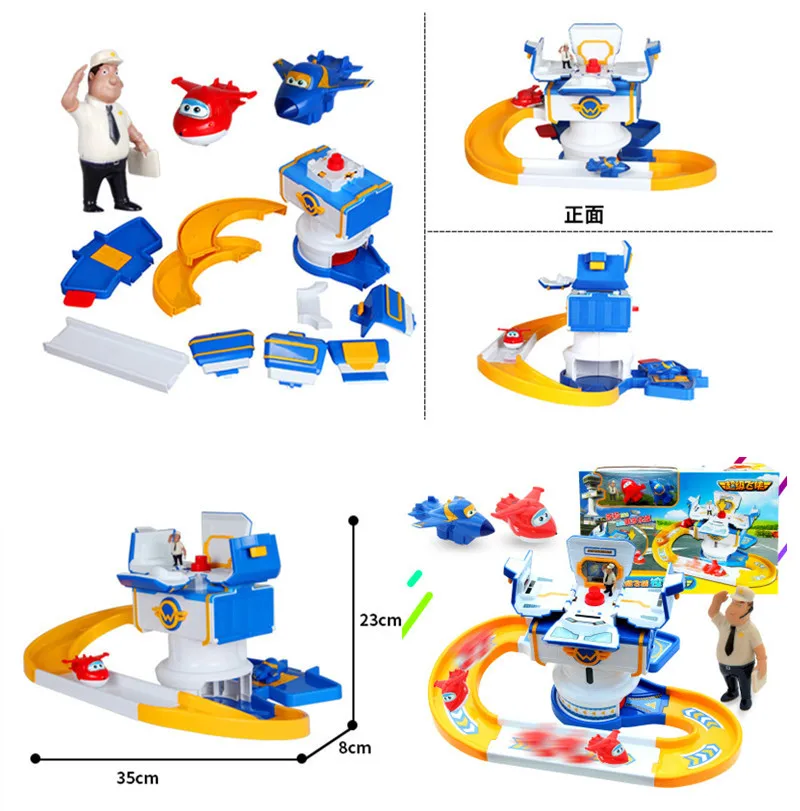 Горячая Распродажа Супер Крылья управления центр с самолетами подвижные модельные Фигурки игрушки для детей рождественские подарки