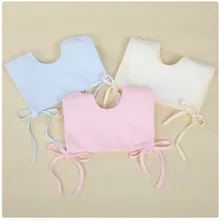 Чесаный хлопок Новорожденный 360 градусов Водонепроницаемый мальчики девочки Spit слюнявчик полотенце младенец дети Pinafore забота о кормлении