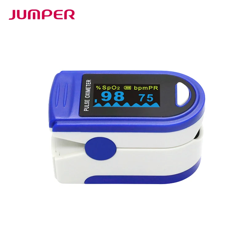 Color OLED 6 modes display Fingertip Pulse Oximeter Oximetro De Pulso