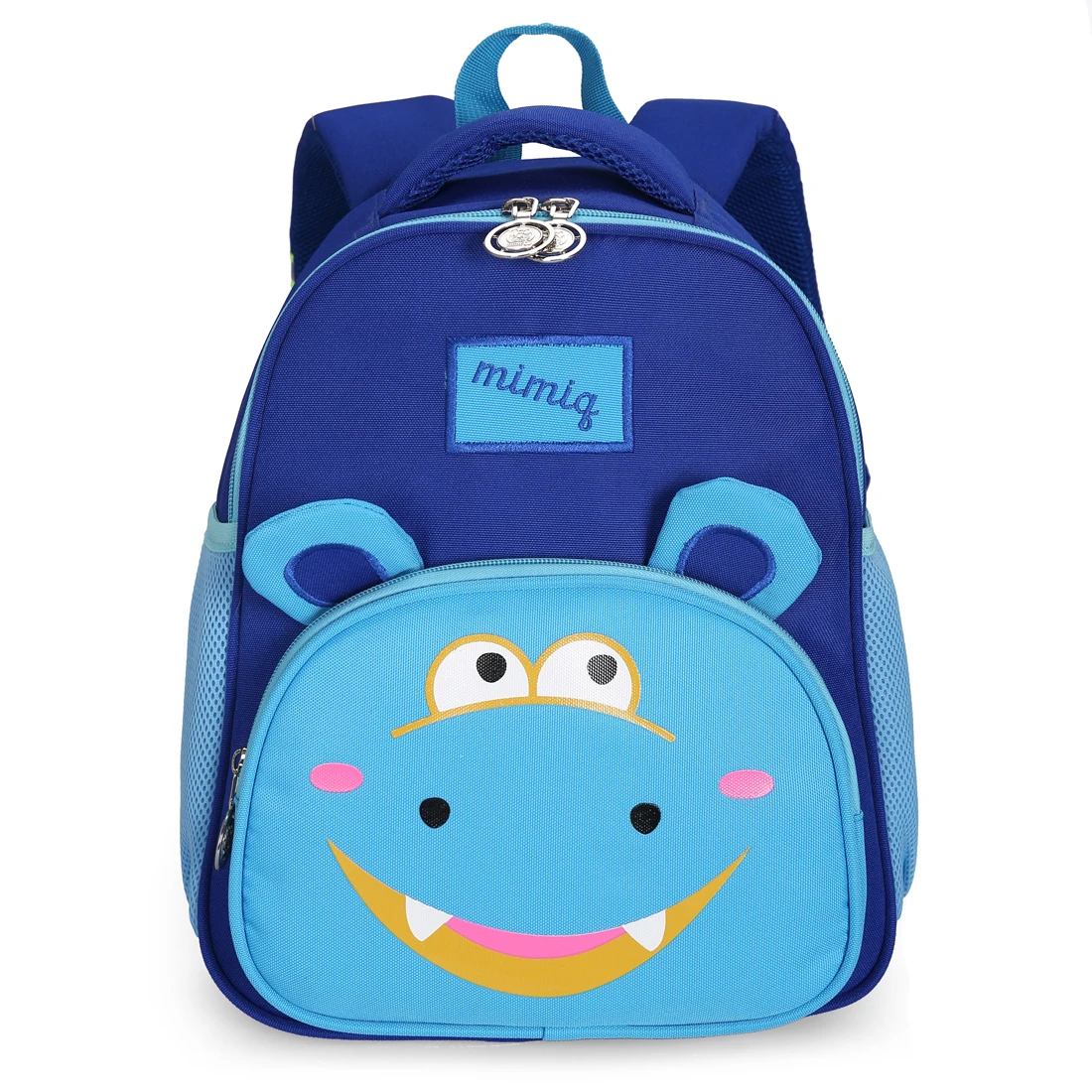 Litthing, детский школьный рюкзак, мини-Плюшевый Рюкзак для детского сада, для мальчиков и девочек, детский подарок, Студенческая Милая школьная сумка - Цвет: Blue