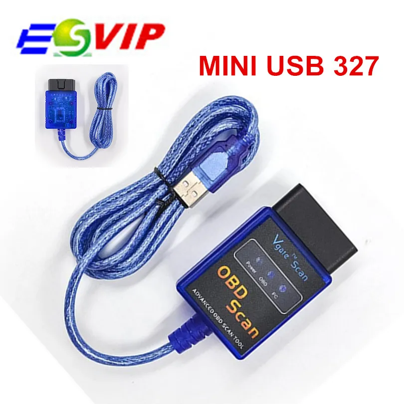 Популярный автомобильный детектор с USB интерфейсом ELM327 v1.5 OBD 2 диагностический