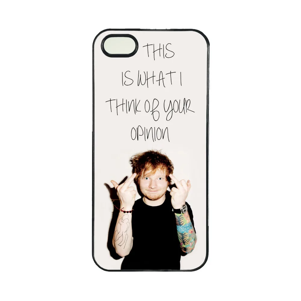 ED SHEERAN FUNNY Cell Phones Cover Cases For IPhone Phone 5 5S