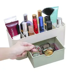 Настенный ящик коробка для хранения косметики ванная комната, туалетный столик уход за кожей desktop стеллаж для хранения пластиковых коробка