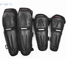 Preto Protetor de Corrida De Moto Motocicleta Motocross Atv Cotovelos Joelho Pads Guardas Set Equipamentos de Proteção
