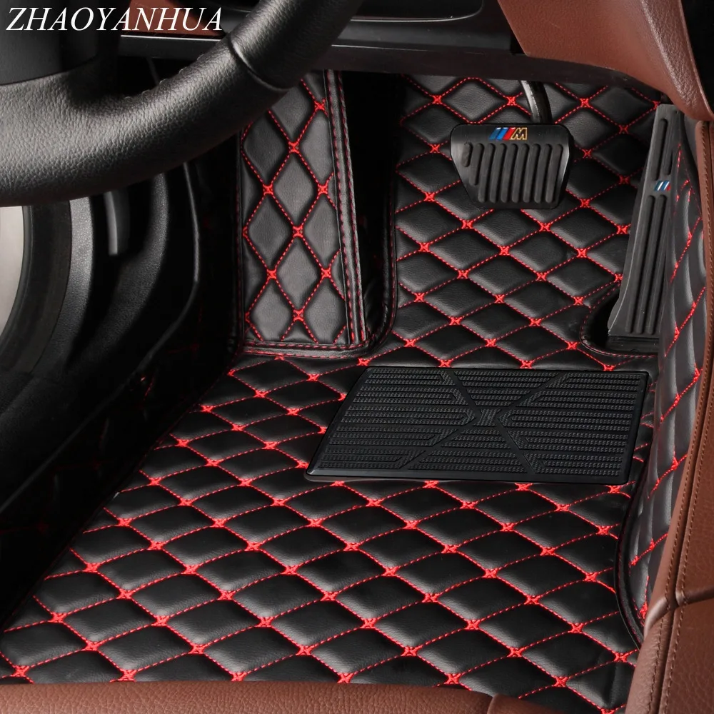 

ZHAOYANHUA car floor mats for BMW 2 series F22 F23 F45 F46 5D car styling waterproof high quanlity carpet rugs carpet liners