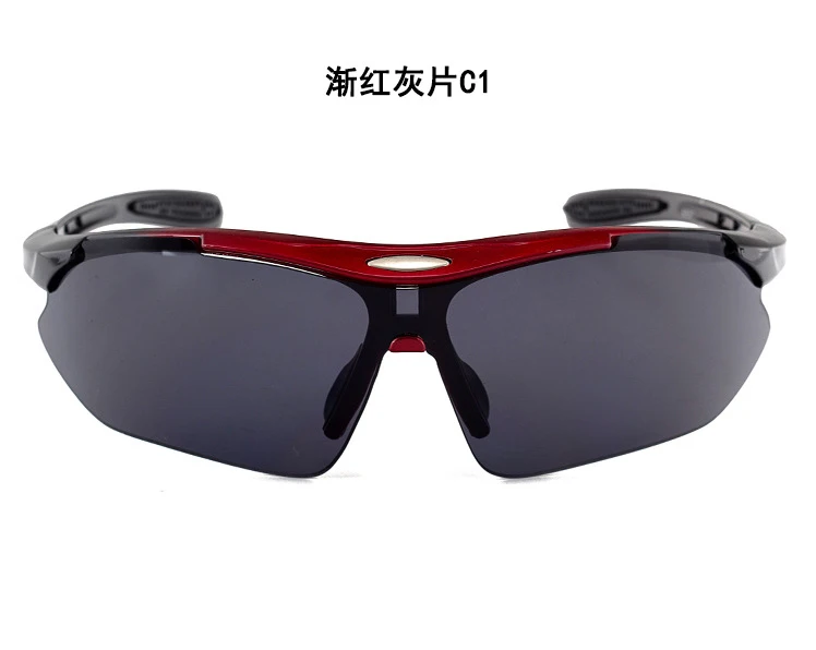 Велосипедные очки для велоспорта, мужские ветрозащитные солнцезащитные очки UV400, женские защитные очки, спортивные очки для бега RR7009 - Цвет: C1