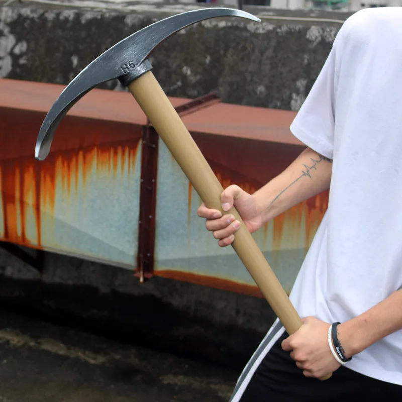 

80cm Fortnight Pickaxe Action Figure Toy model Weapon Cosplay PVC Axe Reaper Pickaxe Collection Toy Fortnite