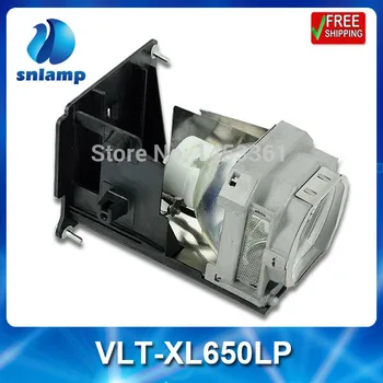 

Compatible replacement projector lamp VLT-XL650LP with housing for HL650U MH2850U WL639 XL2550 XL650 XL650LP XL650U