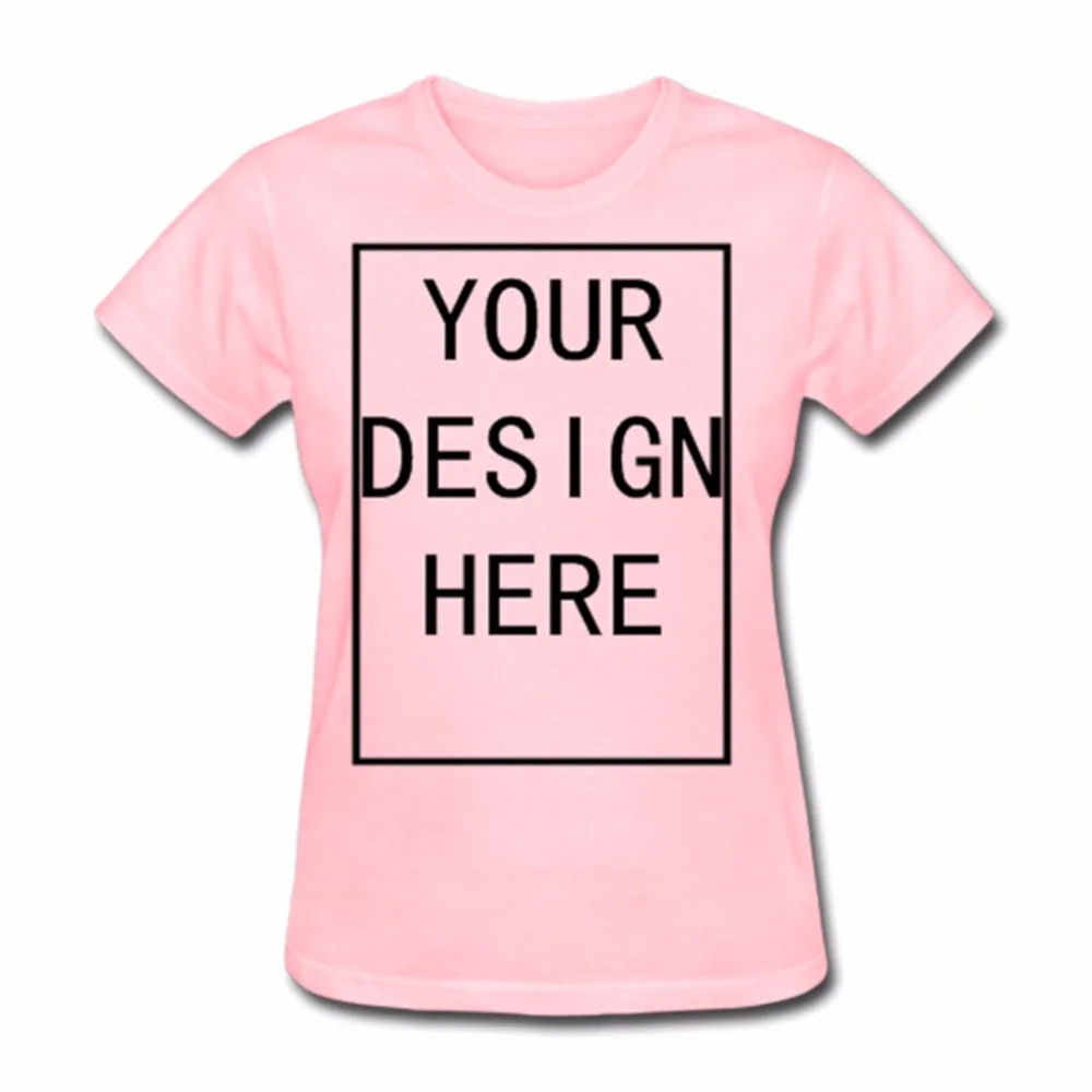 

Custom Women's Blank Standard Weight T-Shirt
