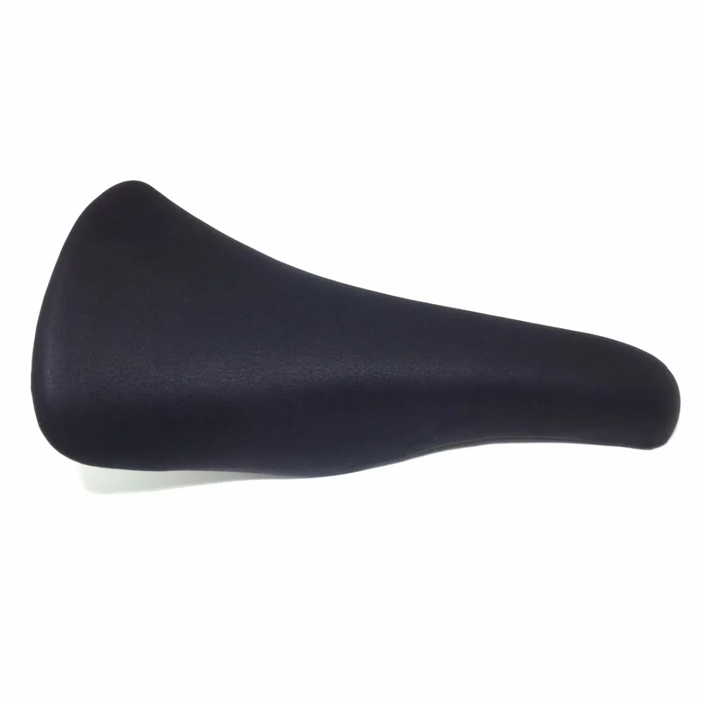 

E0993 Retro Design bicycle saddle Super cool Fixed gear bike saddle Comfortable leather Road bicycle seat cushion Black hot sell