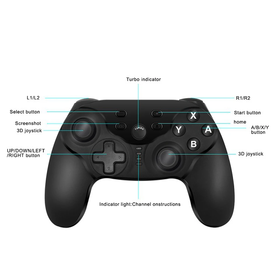 Nintendo Switch Pro контроллер Беспроводной Bluetooth геймпад для коммутатора игровой джойстик