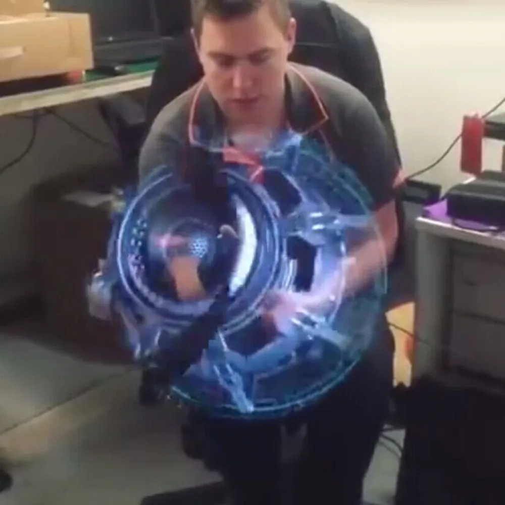 

Novelty Fun Toys 3D Hologram Advertising Display LED Fan Holographic Imaging 3D Naked Eye LED Fan Magical Toy Adults Children