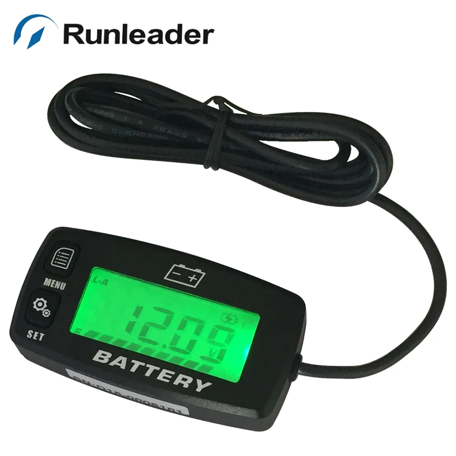 

RL-BI008 Backlight Lead Acid Storage Battery GEL AGM Voltmeter Battery Indicator For Motorcycle ATV Tractor MARINE boat UTV