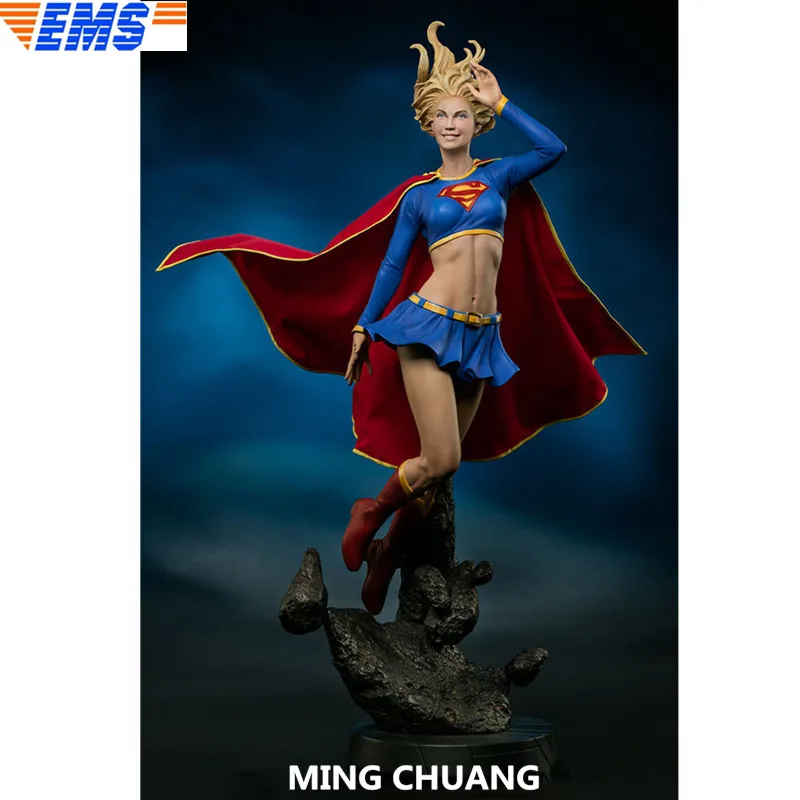24" Superhero Statue Kara Kent Bust Supergirl Full Length Portrait 14 GK Action Figure