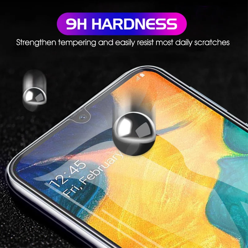 Защитное стекло для Samsung Galaxy A40 A40s A30 A20 A20e A10 A2 Core A50 A70 A80 A90 A60 a50|Защитные стёкла и