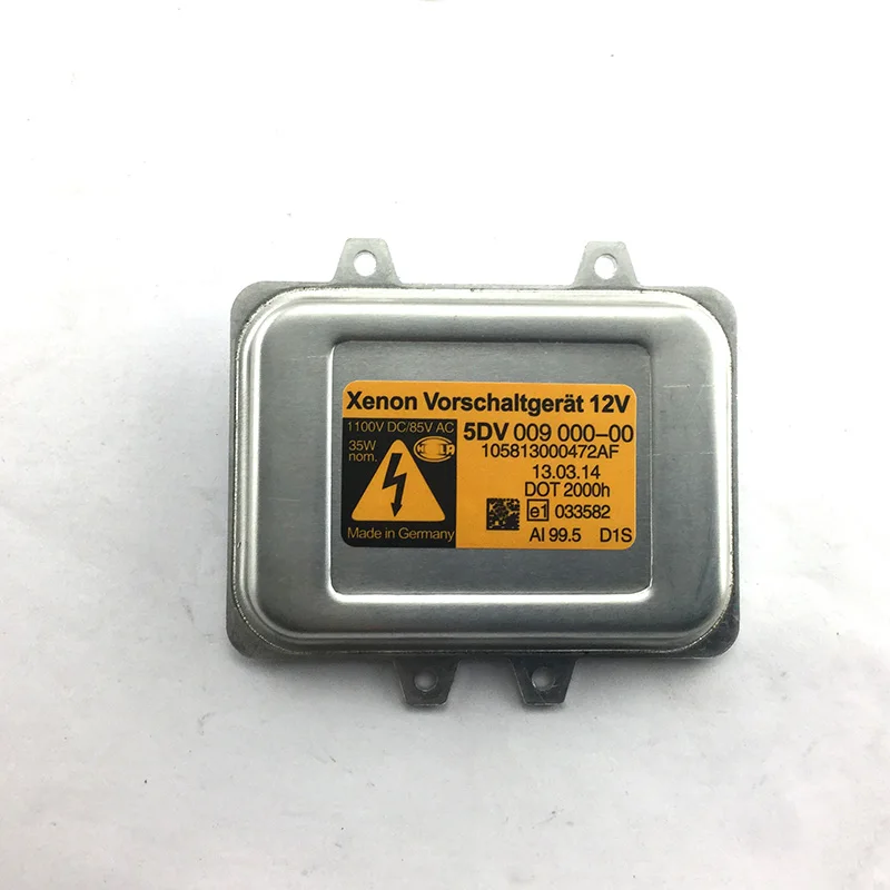 Натуральная 5DV 009 000 00 5DV009000 ксенон vorschaltgerat 12V D1S 2PIN балласт