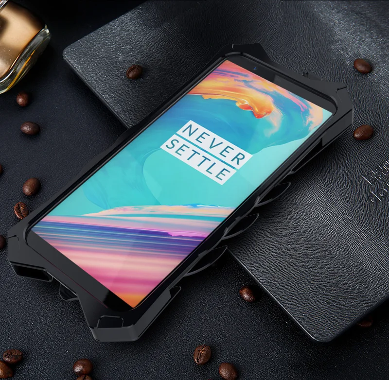 Чехол для Oneplus 5t 6,01 дюймов Zimon THOR IRONMAN металлический защитный чехол для Oneplus 5t противоударный алюминиевый чехол