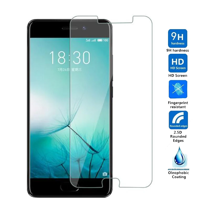 Tempered glass For meizu MX5 MX6 Pro5 Pro 6 Pro6 Plus Pro7 M3s mini M5s M5 Note U10 U20 screen protector (Not Full cover ) film | Мобильные