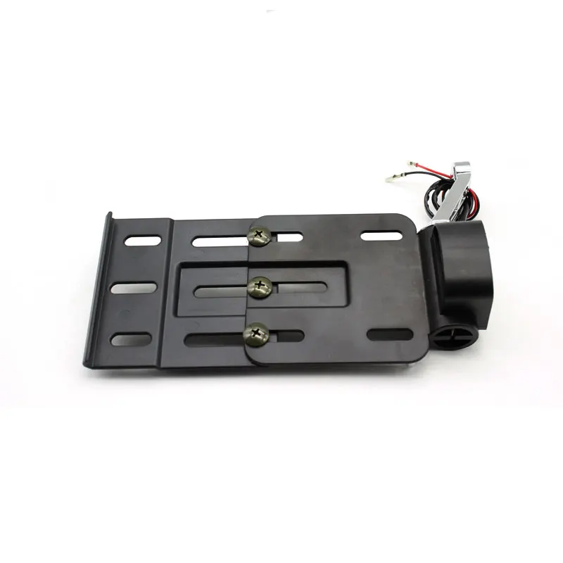 할리 스포츠스터 XL883 XL1200 2004-2016용 오토바이 접이식 LED 사이드 마운트 번호판 라이트 브래킷