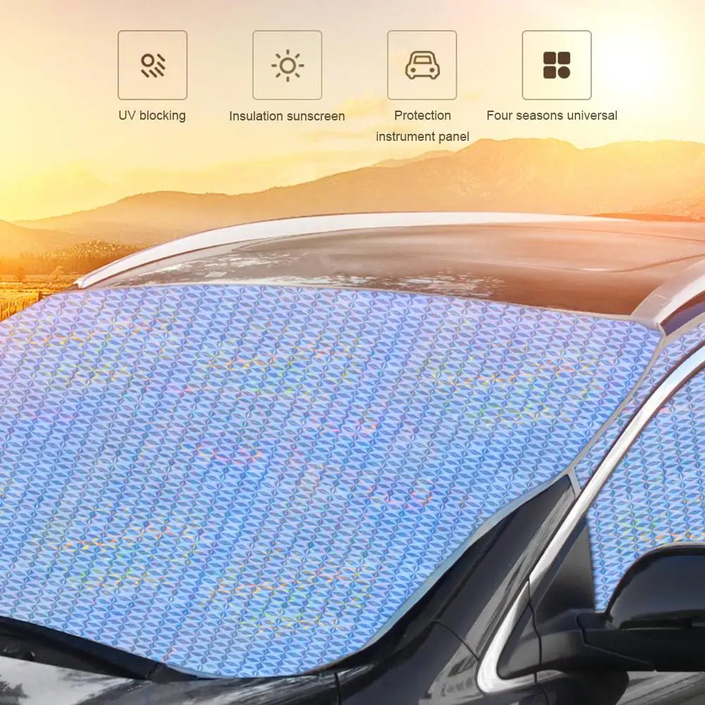 Автомобильная Солнцезащитная шторка ветровое стекло теневое покрытие для защиты от солнца без проблем Автомобиля Зонтики сохранить ваш