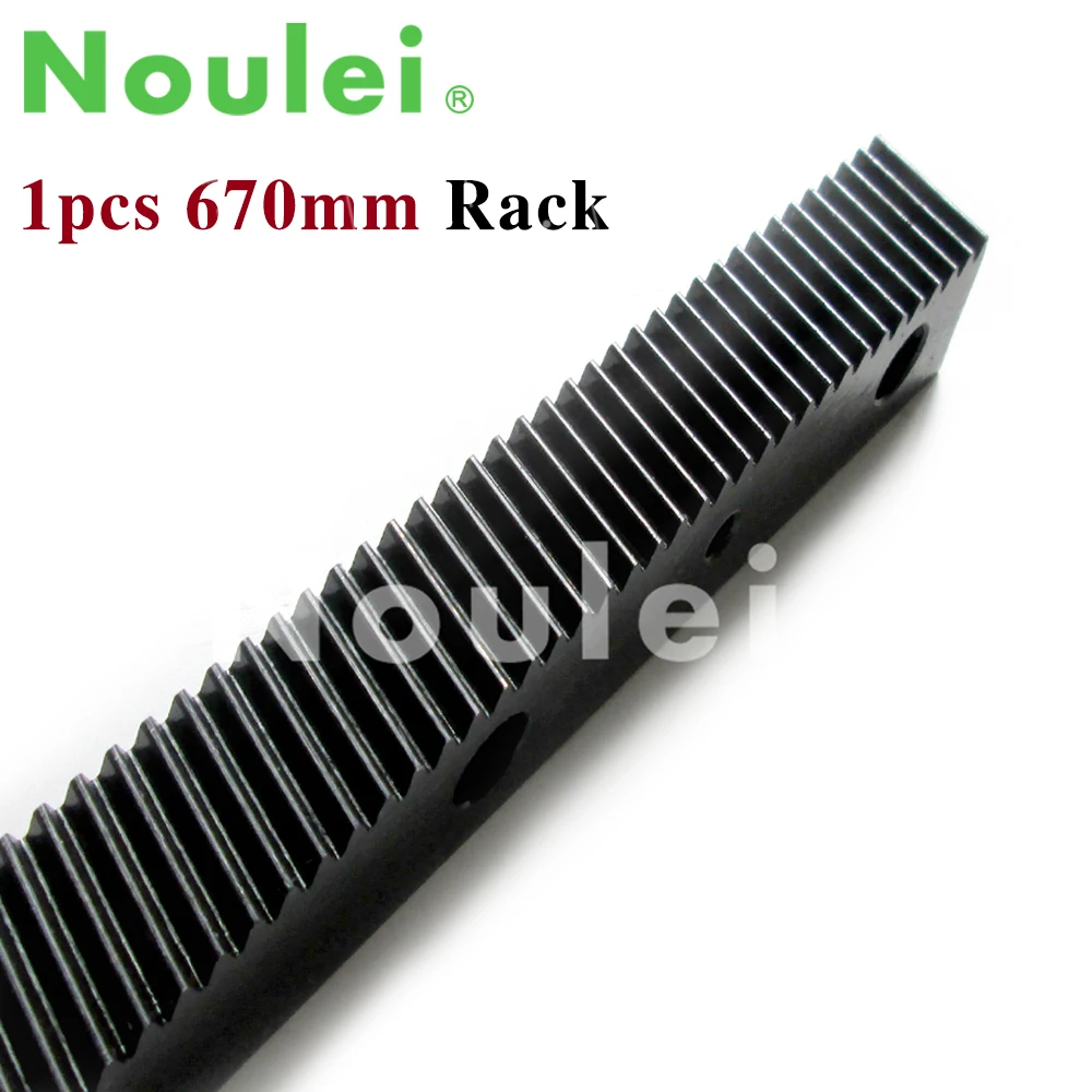 1 25 modulus helical teeth Gear Rack steel 670mm high precision for cnc font b router