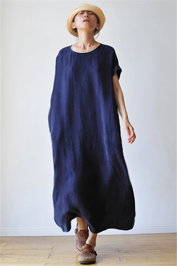 

Summer Wear Will Code Easy Real Silk Robe A Word Increase Fertilizer Enlarge Fat Mm Pregnant Cup Dress Woman h190515