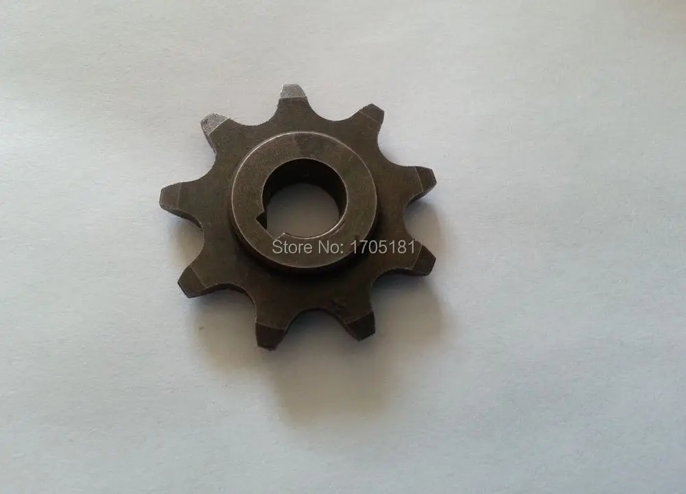 

9 Tooth Sprocket teeth Electric Scooter Motor Engine Parts Motor Pinion Gear MY1016Z