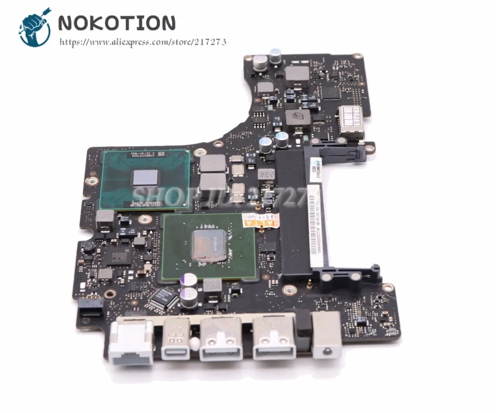 NOKOTION 820-2567-A лоджик борд для MacBook pro A1342 Материнская плата ноутбука 2009 год MCP79MXT-B3 DDR3 P7550 2,26 ГГц Процессор