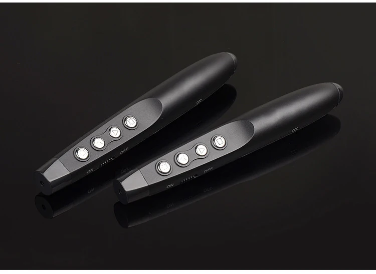 Hot Wireless Presenter Laser Pointers 2.4G RF Wireless PPT Presentation Remote Control Red Light USB Flip Laser Pointer Pen (16)