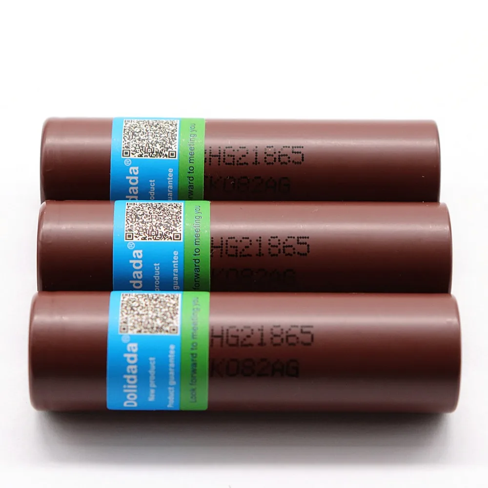 Dolidada 18650 3000mAh батарея 3,6 V разрядка 20A 18650 батарея для LG HG2 3000MAH 3,7 V 18650 батарея питания