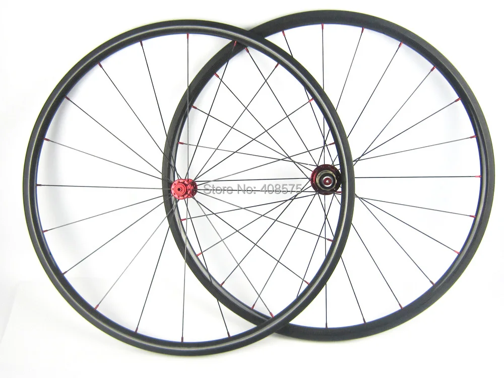 ultra light weight 990g carbon fiber wheel 20mm tubular 700C 23mm width high quality wheel