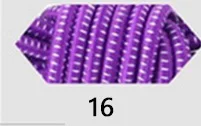 Светоотражающие эластичные шнурки для обуви, эластичная система блокировки, спортивные кроссовки, шнурки для бега, для тренировок, отражающие безопасность при приближении - Цвет: purple 16