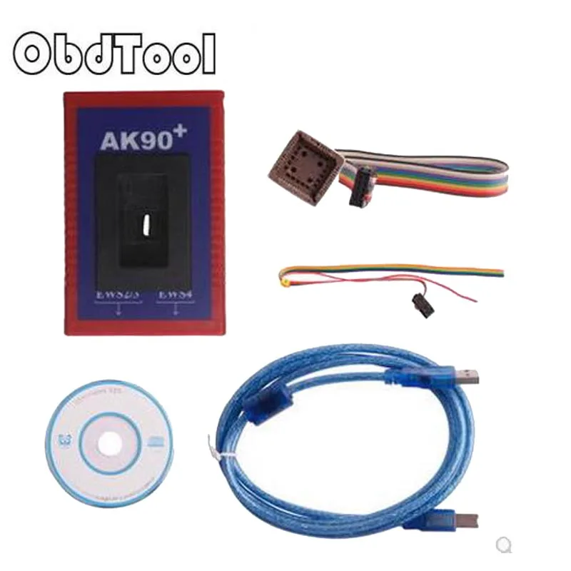 

OBDTOOL AK90 ak90+ Key Programmer for EWS 4.4 Newest Version V3.19 with Free Shipping AK90
